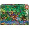 Educa - Jungla | Entrez dans la Jungle avec ce Puzzle de 500 pièces | Mesure approximative: 48 x 34 cm | Inclut Fix Puzzle po