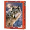 Castorland - B-52431 - Puzzle - Loup Solitaire - 500 Pièces