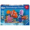 Ravensburger - 07556 - Puzzle Enfant Classique -Le monde de Nemo - 2 x 12 Pièces