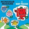 Educa - Baby Puzzles Monsieur Madame. Lot de 5 Puzzles progressifs pour bébés de 3 à 5 pièces pour lapprentissage avec diffé