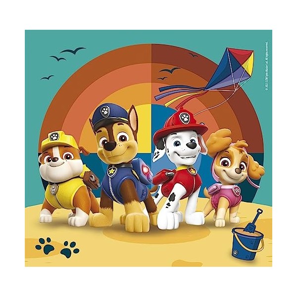 Clementoni - 25291 - Puzzles Pat Patrouille - 3x48 Pièces - Jeu Educatif, de Réflexion et de Patience - Image de Qualité - 2