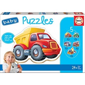 Educa - 14866 - Puzzle - Véhicules