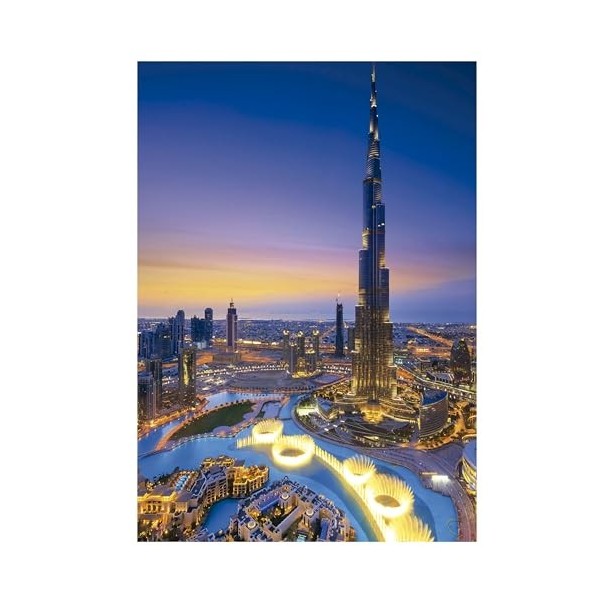 Educa - Burj Khalifa | Puzzle de 1000 pièces. Mesure : 48 x 68 cm. Comprend Fix Puzzle Tail pour laccrocher Une Fois lassem