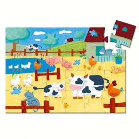 Djeco - DJ07205 - Puzzle - Silhouette Vaches