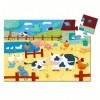 Djeco - DJ07205 - Puzzle - Silhouette Vaches