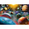 Trefl - Cosmos - 1000 Pièces, Soleil, Système de Planètes, Planètes, Univers, Adrian Chesterman, DIY Puzzle, Divertissement C