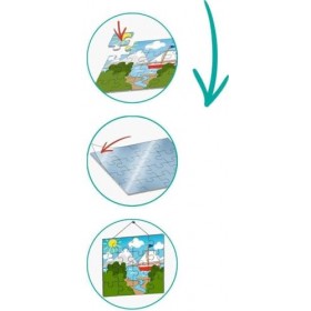 Ravensburger - Accessoire pour puzzles - Adultes et enfants dès 3 ans - Feuilles adhésives pour puzzles en carton - 6 feuille