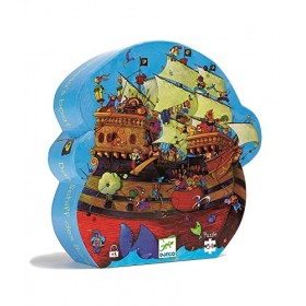 Djeco Le Bateau de Barberousse Puzzle 54 pièces