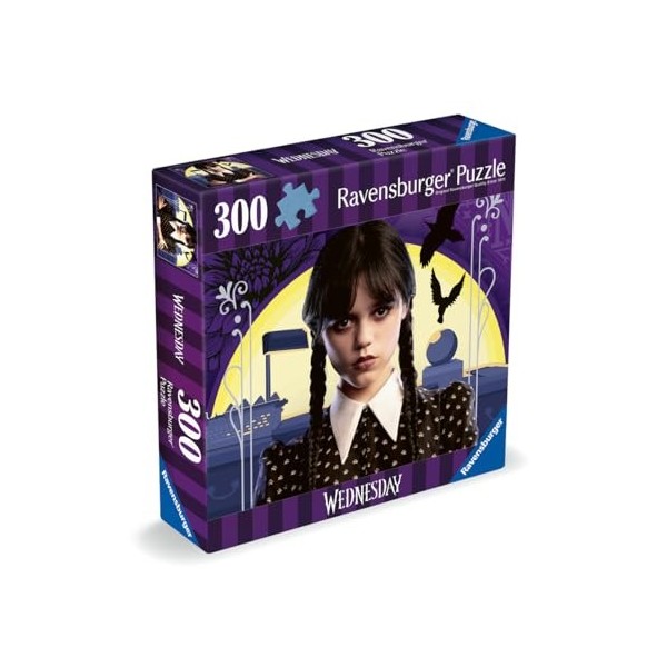 Ravensburger- Wednesday Addams Puzzle Enfant, 4005556175758