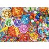 Trefl 1000 Elements Colorés, DIY, Divertissement Créatif, Bonbons, Gelées, Sucettes, Puzzles Classiques pour Adultes et Enfan