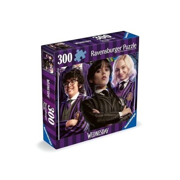 Ravensburger- Wednesday Addams Puzzle Enfant, 4005556175741