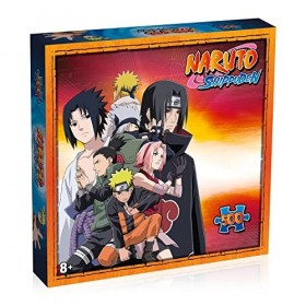 Winning Moves- Puzzle Naruto Shippuden Ninjas DE Konoha 500 Pieces, WM02953-ML1-6, KONOHA-500P, 340 x 500 mm