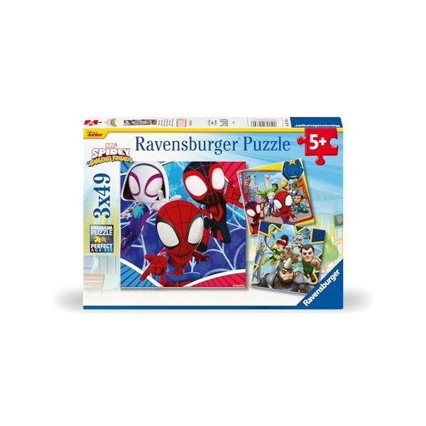 Ravensburger- Spider-Man Puzzle Enfant, 05730