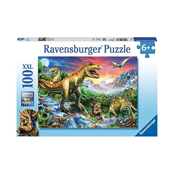 Ravensburger - 10665 3 - Puzzle - Au Temps des Dinosaures - 100 Pièces