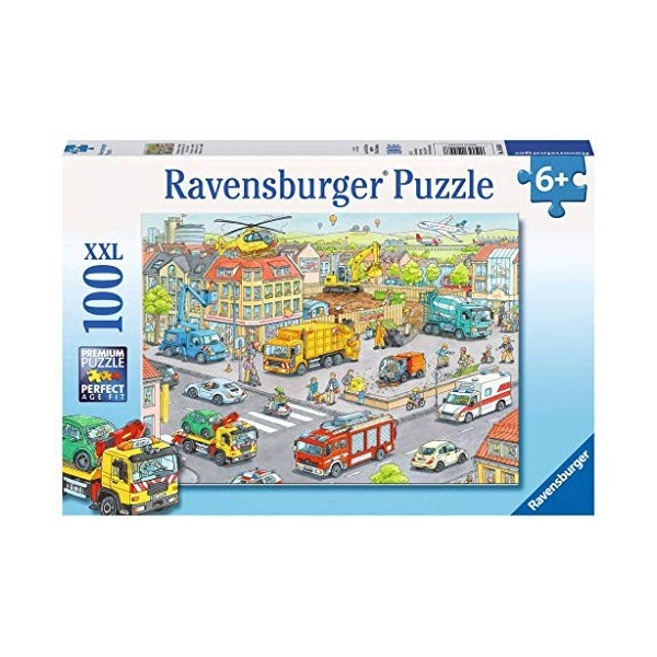 Ravensburger - 10665 3 - Puzzle - Au Temps des Dinosaures - 100 Pièces