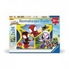 Ravensburger - Puzzle pour enfants - 2x24 pièces - Titre non définitif / Spidey - Dès 4 ans - Puzzle de qualité supérieure - 