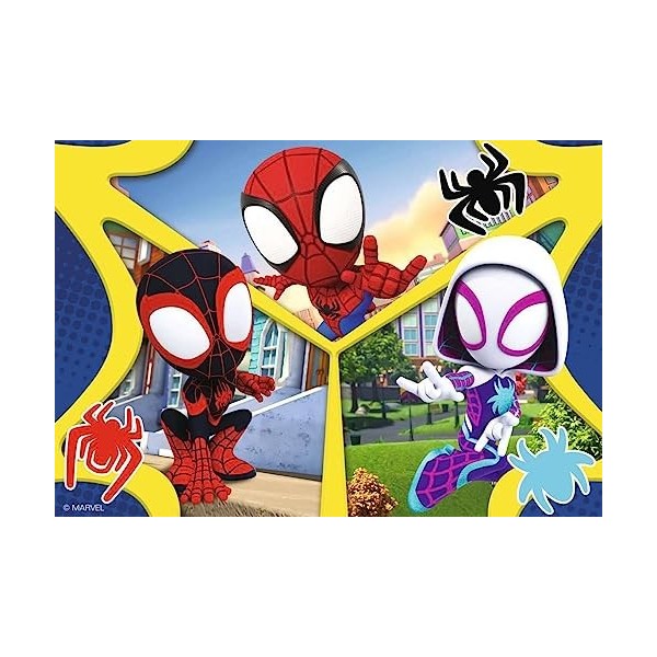 Ravensburger - Puzzle pour enfants - 2x24 pièces - Titre non définitif / Spidey - Dès 4 ans - Puzzle de qualité supérieure - 