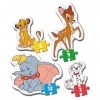 Clementoni - 20806 - My First Puzzle - Animal Friends - 3,6,9,12 Pièces - Disney