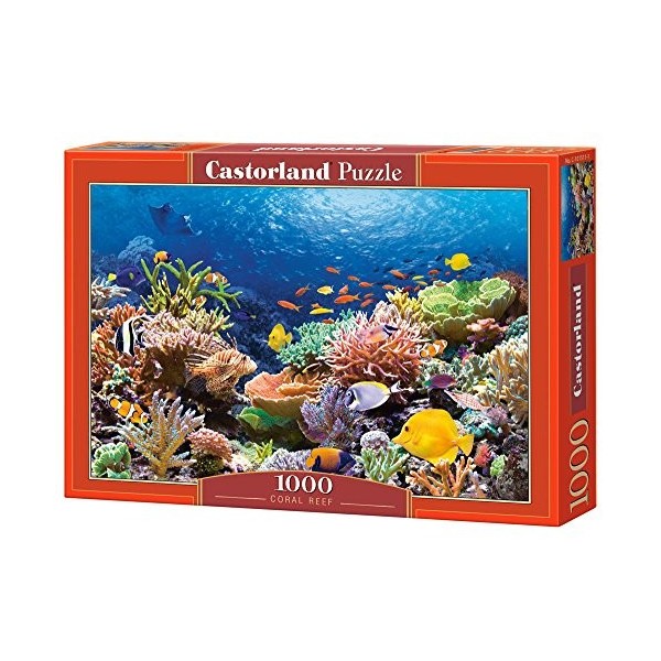 Castorland - C-101511-2 - Puzzle - Poissons dans Récif Corallien - 1000 Pièces