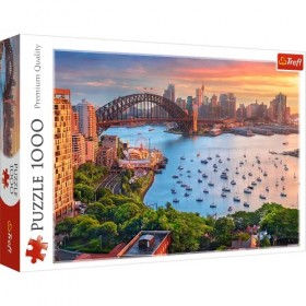 Trefl- Sydney, Australia Puzzle, 10743, Multicolore, Taille Unique
