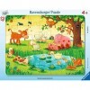 Ravensburger - Puzzle Enfant - Puzzle cadre 30-48 p - Les petits animaux - Dès 4 ans - 05075