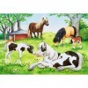 Ravensburger - Puzzle Enfant - Puzzles 2x24 p - Monde de chevaux - Dès 4 ans - 08882