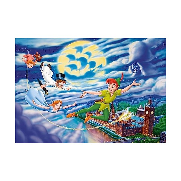 Clementoni Disney Frozen Classic-Peter Pan & Le Livre de la Jungle, 21613, Multicolore