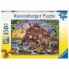 Ravensburger - 100385 - Puzzle Voyage À Bord De Larche 150 Pièces