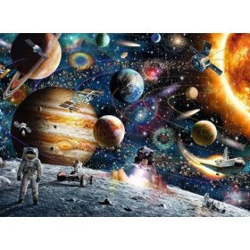 Ravensburger - 10016 3 - Puzzle - dans lespace - 150 Pièces