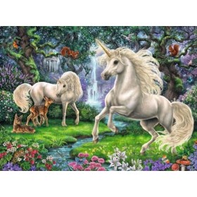 Ravensburger - 128389 - Puzzle Licornes Mystérieuses 200 Pièces