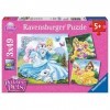 Ravensburger - 09346 5 - Puzzle - Belle, Cendrillon et Raiponce - 3X 49 Pièces