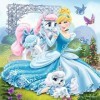 Ravensburger - 09346 5 - Puzzle - Belle, Cendrillon et Raiponce - 3X 49 Pièces