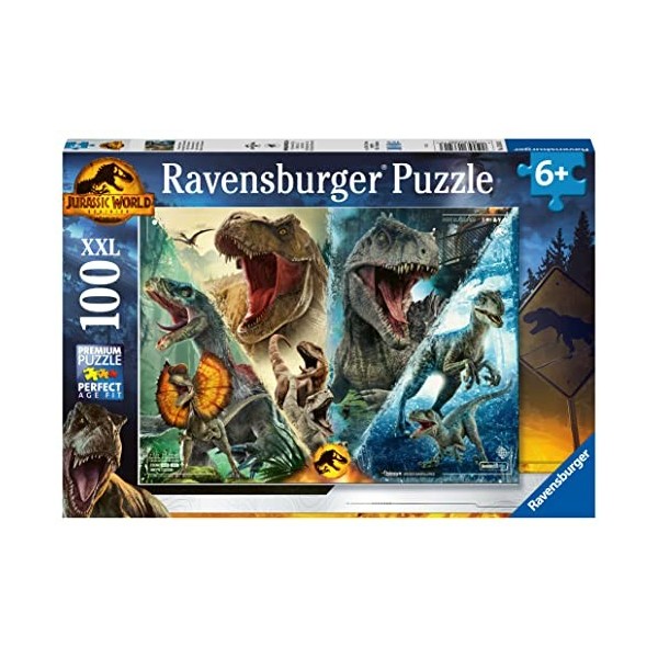 Ravensburger - Puzzle pour enfants - 100 pièces XXL - Prêt pour la bataille ! / Pokémon - Dès 6 ans - Puzzle de qualité supér