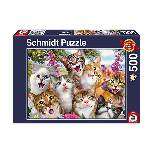 Schmidt 58391 Jigsaw Puzzle Cat Selfie 500 pcs 