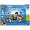 Ravensburger - Puzzle Enfant - Puzzle 100 p XXL - Léquipe de la PatPatrouille - Disney - Dès 6 ans - 10899