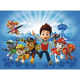 Ravensburger - Puzzle Enfant - Puzzle 100 p XXL - Léquipe de la PatPatrouille - Disney - Dès 6 ans - 10899