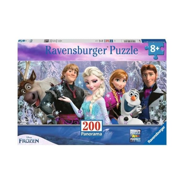 Ravensburger - A1504399 - Puzzle Enfant Classique - La Reine Des Neiges - Arondelle - 200 Pièces XXL Panorama