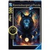 Ravensburger - Puzzle Adulte - Puzzle 500 p Star Line - Loup lumineux - 13970