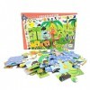 Djeco - 82889 - Puzzle Observation - Jungle - 35 Pièces