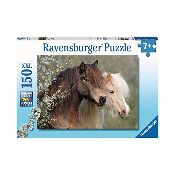 Ravensburger - Puzzle Enfant - Puzzle 150 p XXL - Magnifiques chevaux - 12986