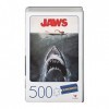 Spin Master Games 500-Piece in Plastic Video Case Jaws Movie Puzzle 500 pièces dans Une Mallette en Plastique rétro Blockbust