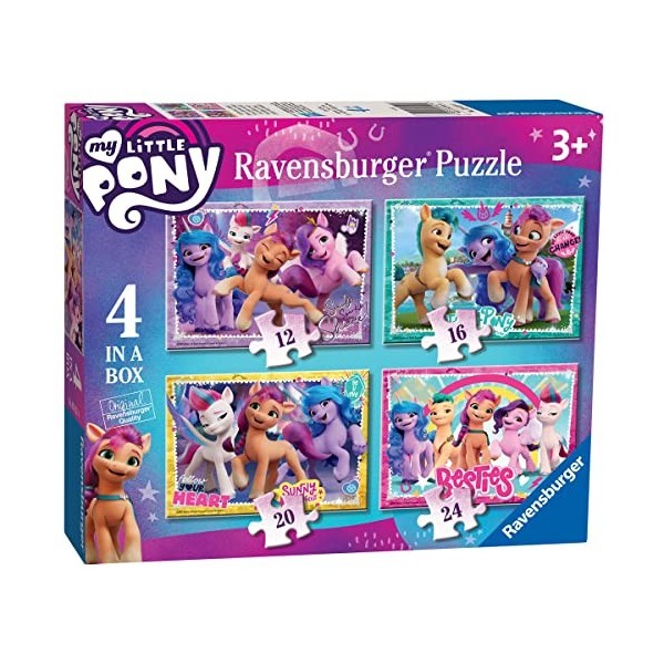 Ravensburger My Little Pony The Movie Puzzle 2-10,2 cm 12, 16, 20, 24 pièces pour Enfants à partir de 3 Ans