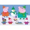 Clementoni Peppa Pig Pig-104 Maxi pièces-Puzzle Enfant-fabriqué en Italie, 4 Ans et Plus, 23752, Multicolore