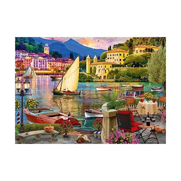 Schmidt Spiele 58977 Fresque Italienne, Puzzle de 500 pièces, Multicolore, Taille Unique