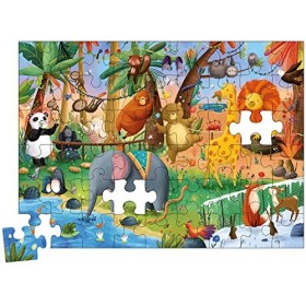 Editions AUZOU - 54 Pièces Mon puzzle du Zoo Magique, Broché