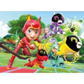 Ravensburger - Puzzle pour enfants - 100 pièces XXL - Léquipe des Petronix Defenders - Dès 6 ans - Puzzle de qualité supérie