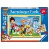 Ravensburger - Puzzle Enfant - Puzzles 2x12 p - Super détectives / PatPatrouille - Dès 3 ans - 80533