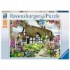 Ravensburger - 14709 0 - Puzzle - Charmant Cottage - 500 Pièces