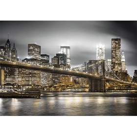 Clementoni Collection New York Skyline-1000 Pièces-Puzzle, Divertissement pour Adultes-Fabriqué en Italie, 39704