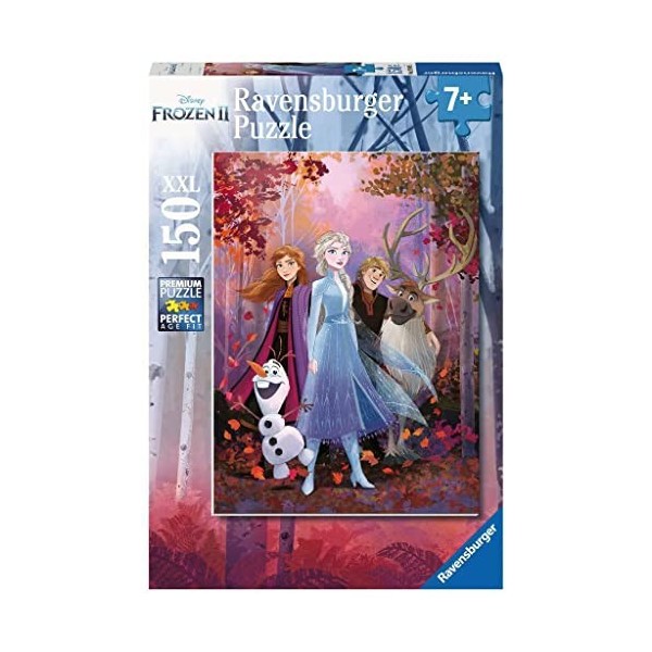 Ravensburger - Puzzle Enfant - Puzzle 150 p XXL - Une aventure fantastique - Disney La Reine des Neiges 2 - 12849